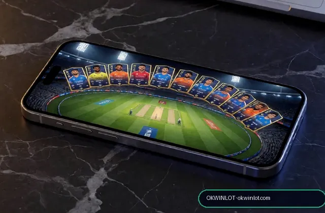 Okwinlot (ok win lottery) fantasy cricket & matchday visual 1